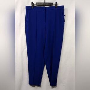 NWT BCBGeneration Dress Pants Women's 10 Blue Office Career Retro Y2K Casual